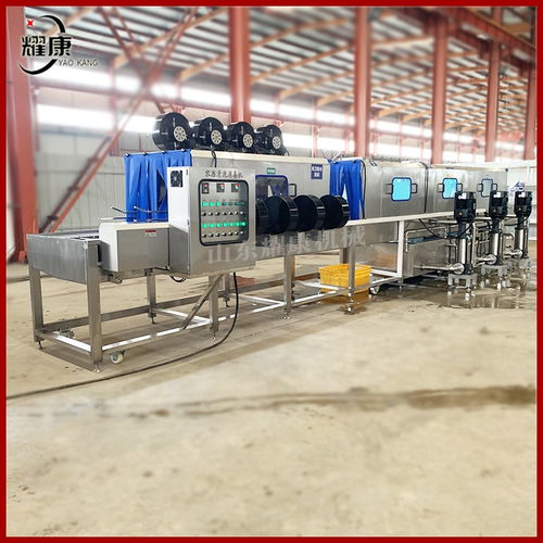 全自動洗筐機 高效解決食品廠周轉筐油污漬清洗難題